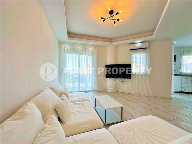 Двухуровневая квартира 2+1 в районе Джикджилли-id-8968-фото-2