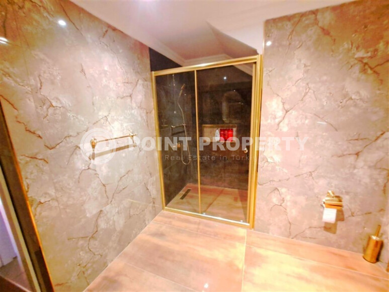 Стильный дуплекс 2+1 в районе Хасбахче с возможностью получения ВНЖ-id-8979-фото-16