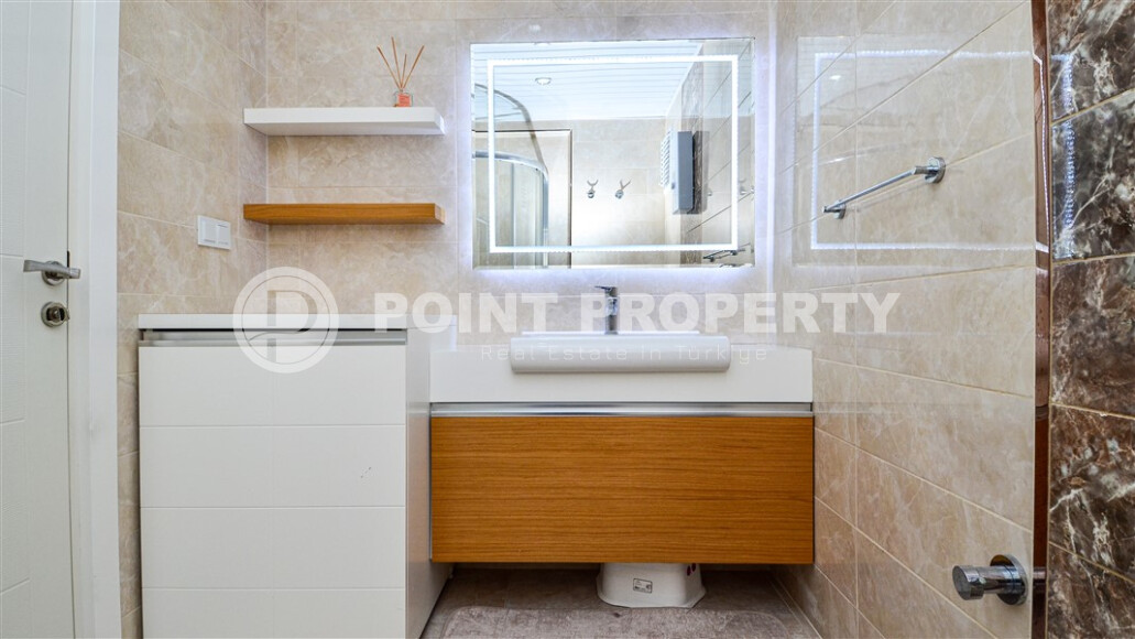 Квартира 1+1 большой площади с открытым видом в Махмутларе-id-8981-фото-6