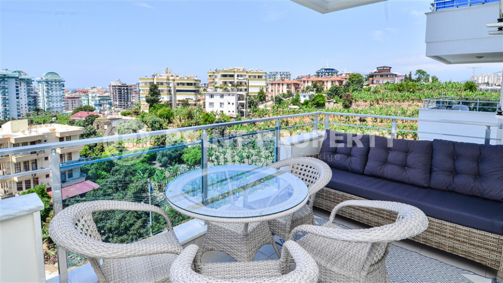 Квартира 1+1 большой площади с открытым видом в Махмутларе-id-8981-фото-8