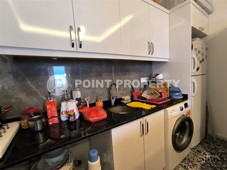 Недорогая квартира 1+1  площадью 50 м2 в районе Махмутлар в 600 метрах от моря-id-8982-фото-3