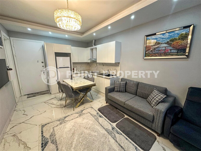 Продается уютная квартира 1+1 площадью 50 м2 в районе Махмутлар недалеко от пляжа с мебелью и техникой-id-8983-фото-3