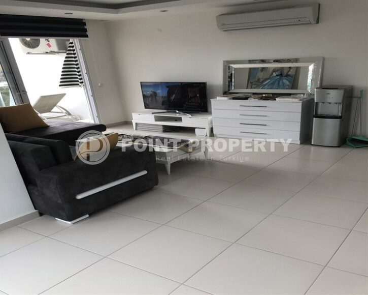 Современный дуплекс 110 м² с мебелью в районе Джикджилли-id-8987-фото-3