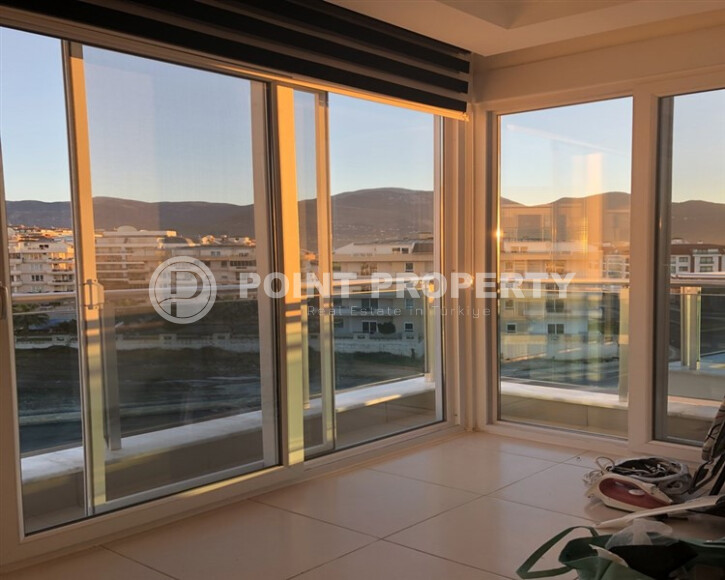 Современный дуплекс 110 м² с мебелью в районе Джикджилли-id-8987-фото-16