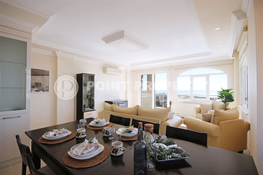 Квартира 135 м² с видом на море в районе Демирташ-id-8989-фото-5