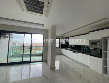 Просторный дуплекс 140 м² с видом на море и ВНЖ в районе Гюллерпынары, Аланья-id-9000-фото-2