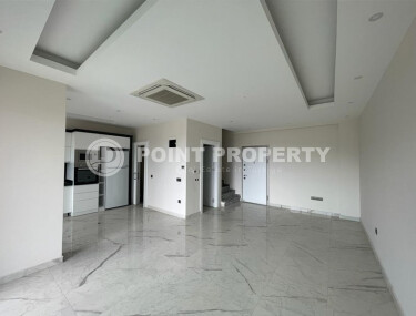 Просторный дуплекс 140 м² с видом на море и ВНЖ в районе Гюллерпынары, Аланья-id-9000-фото-3