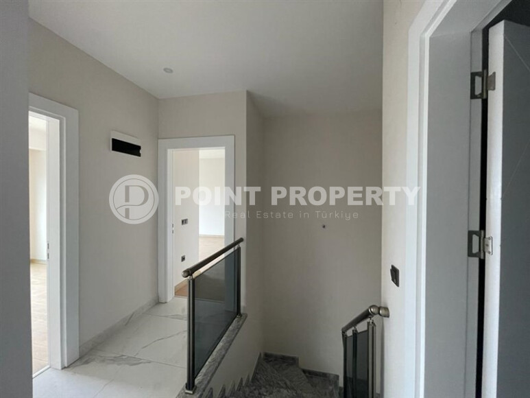 Просторный дуплекс 140 м² с видом на море и ВНЖ в районе Гюллерпынары, Аланья-id-9000-фото-13