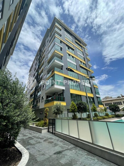 Просторный дуплекс 140 м² с видом на море и ВНЖ в районе Гюллерпынары, Аланья-id-9000-фото-23