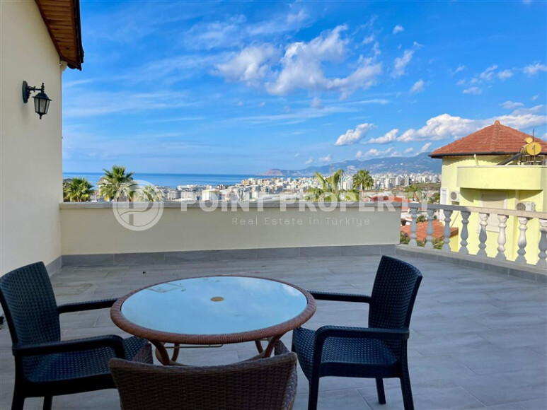 Elegant 280 m² Villa with Sea View in Kargicak-id-9002-photo-15