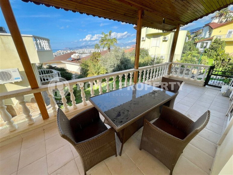 Elegant 280 m² Villa with Sea View in Kargicak-id-9002-photo-16