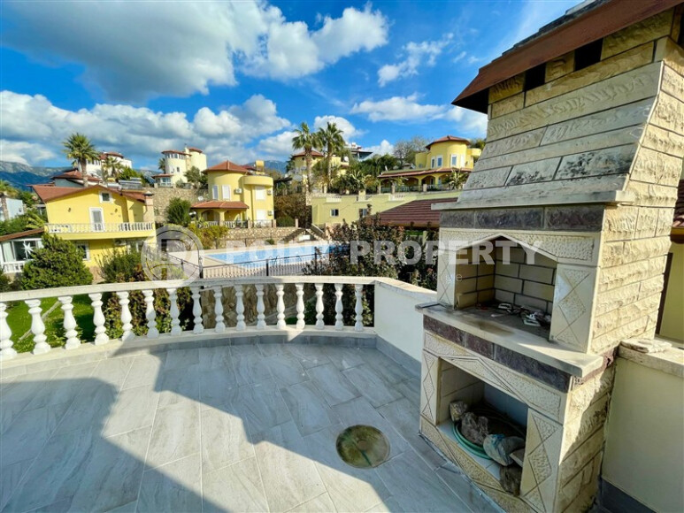 Elegant 280 m² Villa with Sea View in Kargicak-id-9002-photo-19