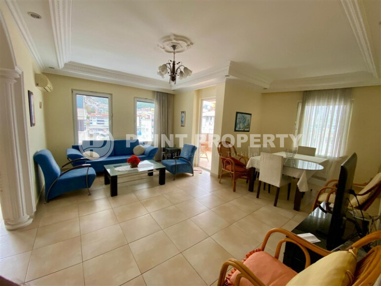 Добротная квартира в центре Алании с красивыми видами на горы-id-9021-фото-2