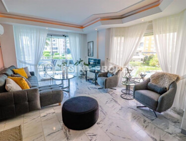 Просторная квартира 120 м² на первой береговой линии в Тосмуре, ВНЖ-id-9027-фото-5