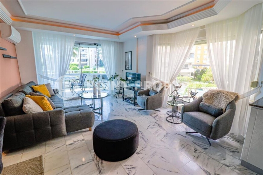 Просторная квартира 120 м² на первой береговой линии в Тосмуре, ВНЖ-id-9027-фото-5