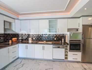 Просторная квартира 120 м² на первой береговой линии в Тосмуре, ВНЖ-id-9027-фото-3