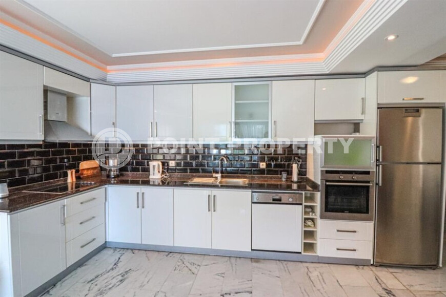 Просторная квартира 120 м² на первой береговой линии в Тосмуре, ВНЖ-id-9027-фото-3