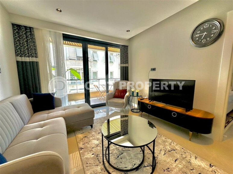 Стильная квартира в центре Аланьи, 55 м², Клеопатра-id-9030-фото-2