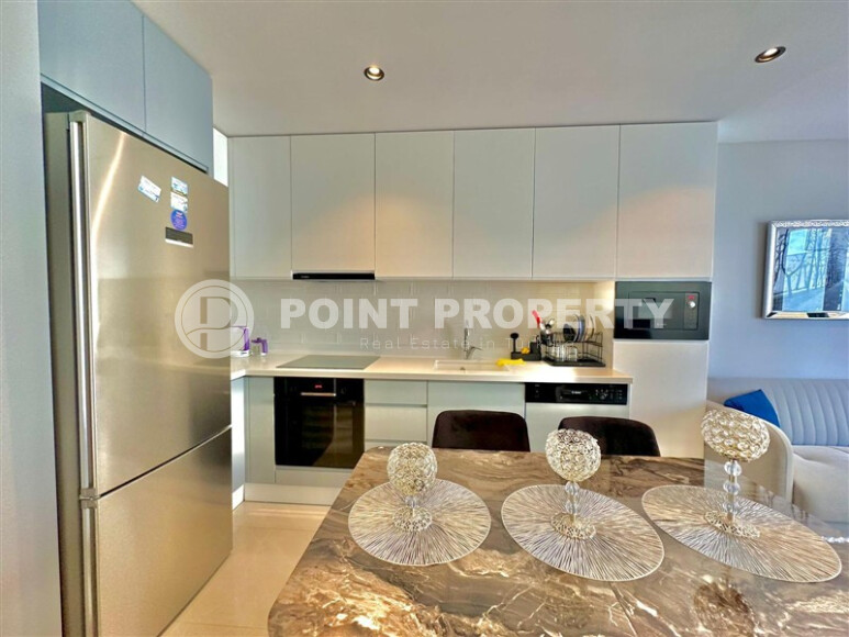 Стильная квартира в центре Аланьи, 55 м², Клеопатра-id-9030-фото-3