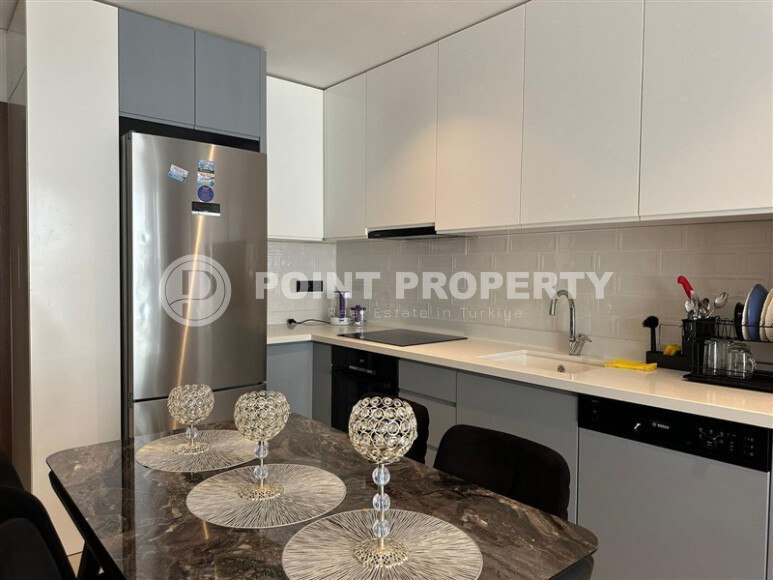 Стильная квартира в центре Аланьи, 55 м², Клеопатра-id-9030-фото-4