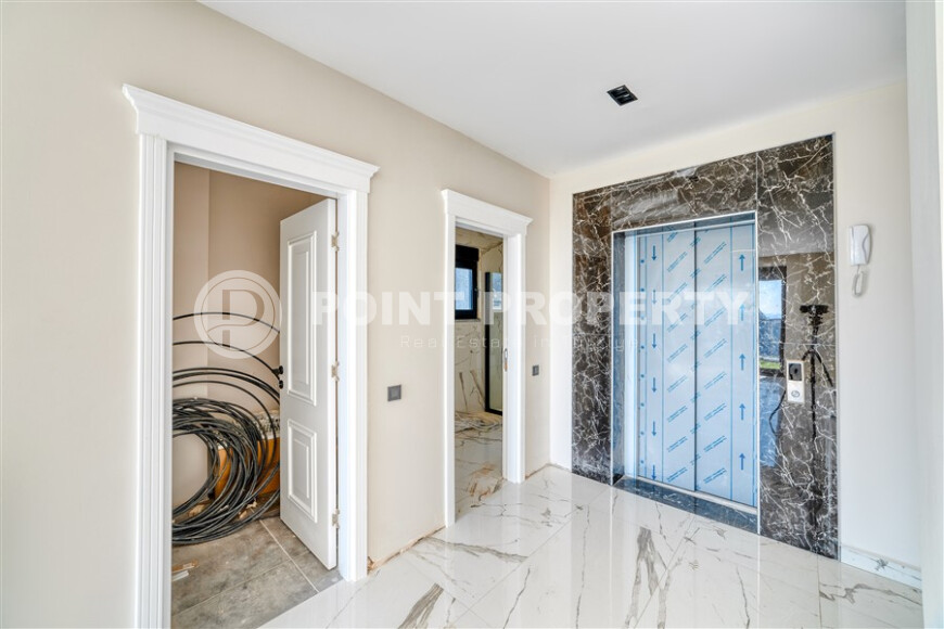 Потрясающая вилла с видом на море и гражданством в центре Аланьи, Бекташ-id-9032-фото-43