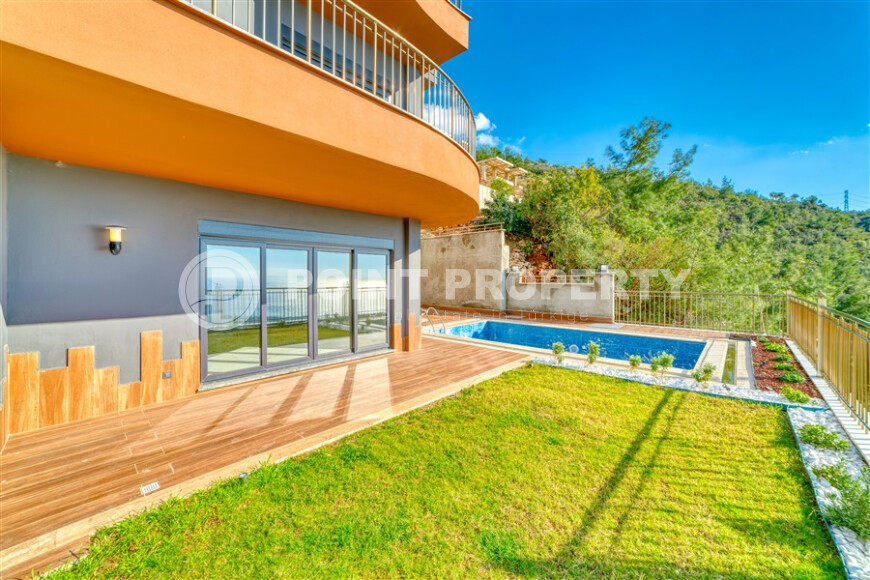 Потрясающая вилла с видом на море и гражданством в центре Аланьи, Бекташ-id-9032-фото-48