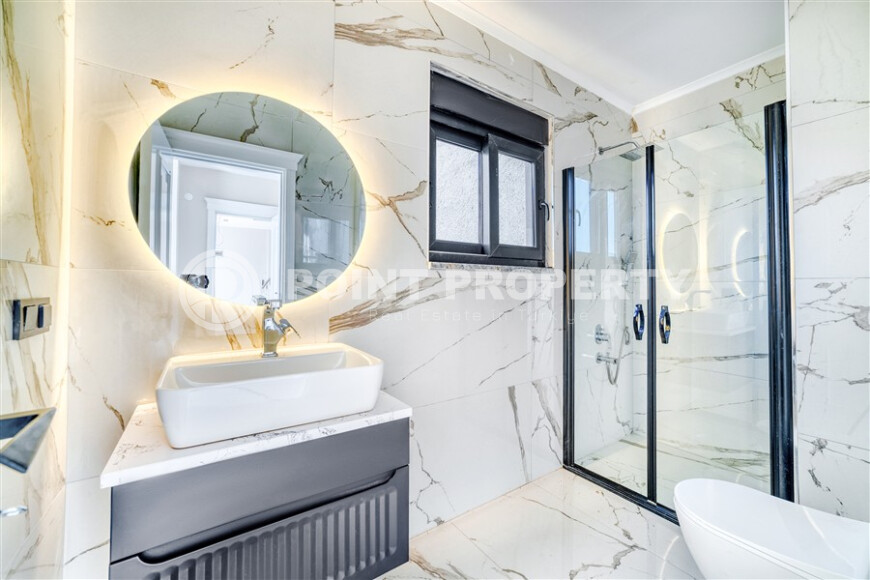 Потрясающая вилла с видом на море и гражданством в центре Аланьи, Бекташ-id-9032-фото-53