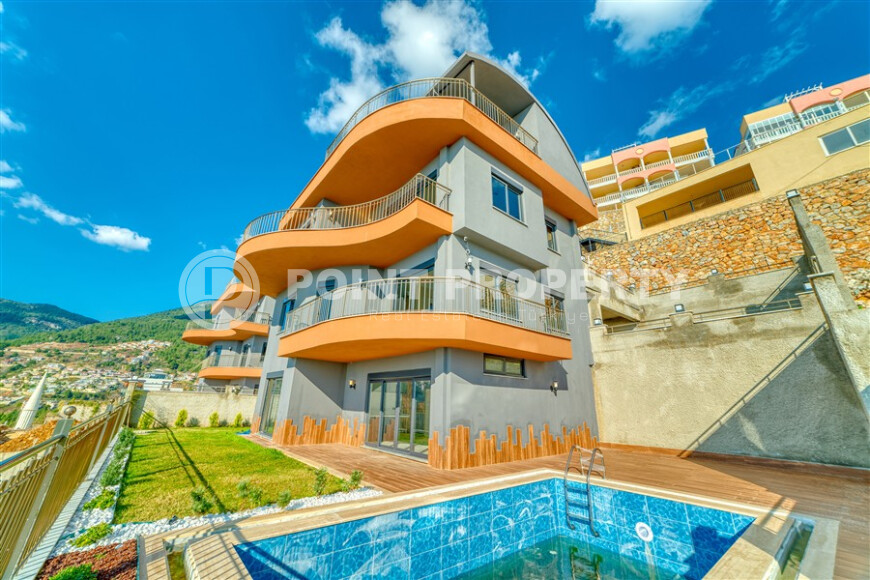 Потрясающая вилла с видом на море и гражданством в центре Аланьи, Бекташ-id-9032-фото-62