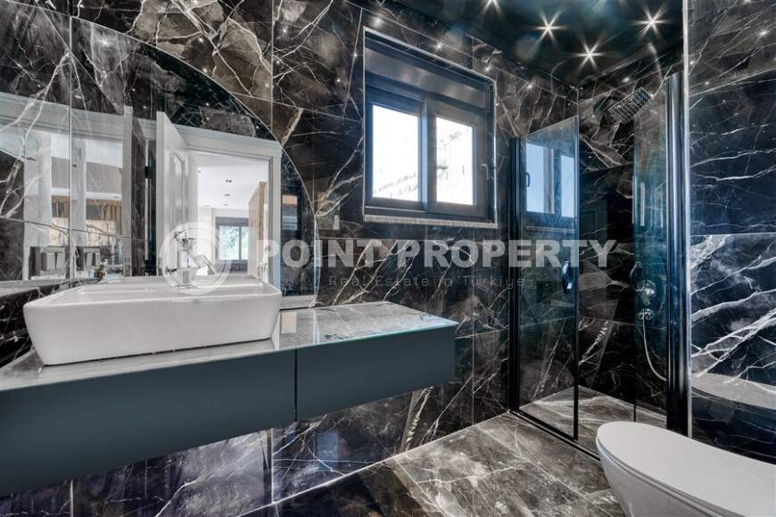 Потрясающая вилла с видом на море и гражданством в центре Аланьи, Бекташ-id-9032-фото-65