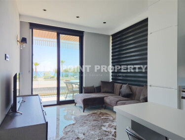 Уютная квартира на первой береговой линии с видом на море, 45 м², Кестель-id-9035-фото-3