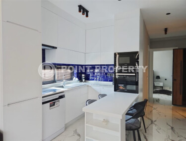 Уютная квартира на первой береговой линии с видом на море, 45 м², Кестель-id-9035-фото-4