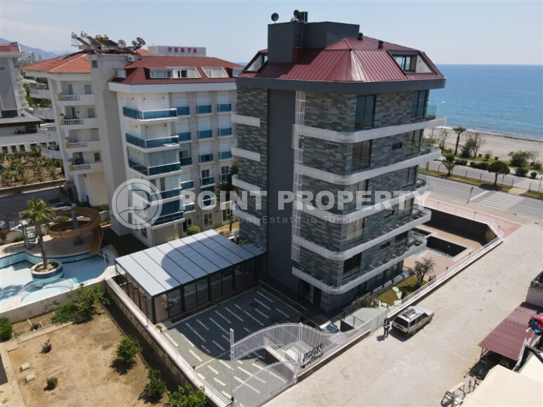 Уютная квартира на первой береговой линии с видом на море, 45 м², Кестель-id-9035-фото-13