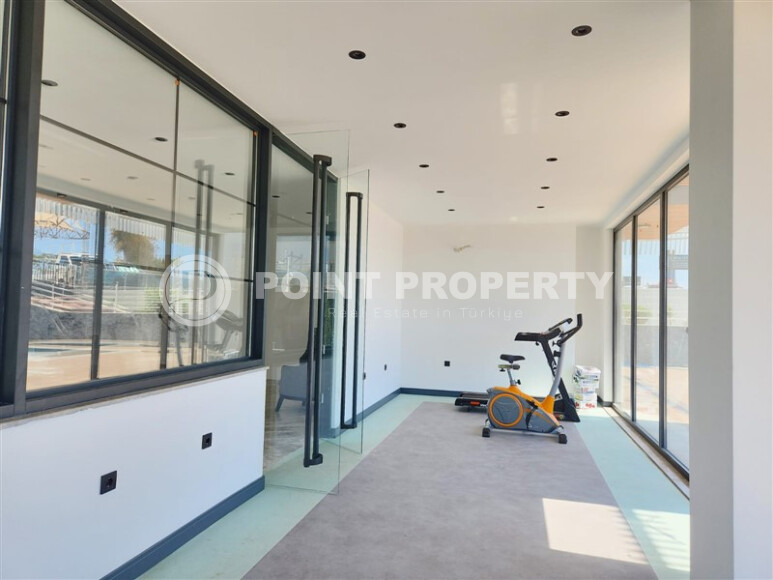 Уютная квартира на первой береговой линии с видом на море, 45 м², Кестель-id-9035-фото-15