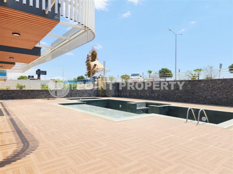 Уютная квартира на первой береговой линии с видом на море, 45 м², Кестель-id-9035-фото-17