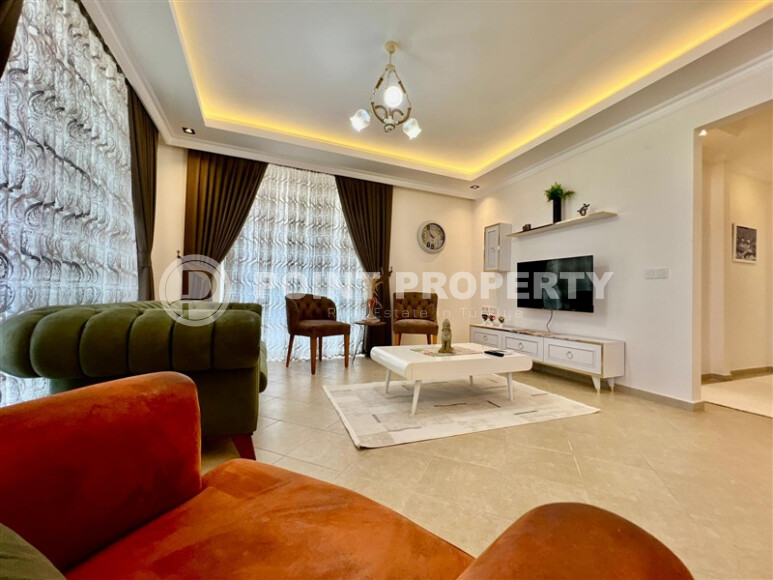 Просторная квартира 100 м² с видом на море в Махмутларе-id-9036-фото-2