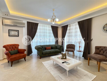 Просторная квартира 100 м² с видом на море в Махмутларе-id-9036-фото-3