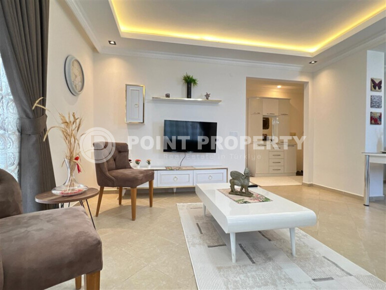 Просторная квартира 100 м² с видом на море в Махмутларе-id-9036-фото-4