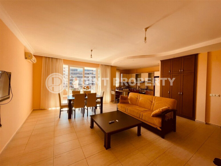 Просторная квартира с видом на море, 110 м², Тосмур-id-9039-фото-3