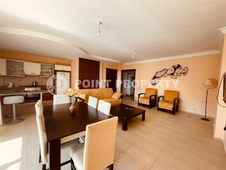 Просторная квартира с видом на море, 110 м², Тосмур-id-9039-фото-4
