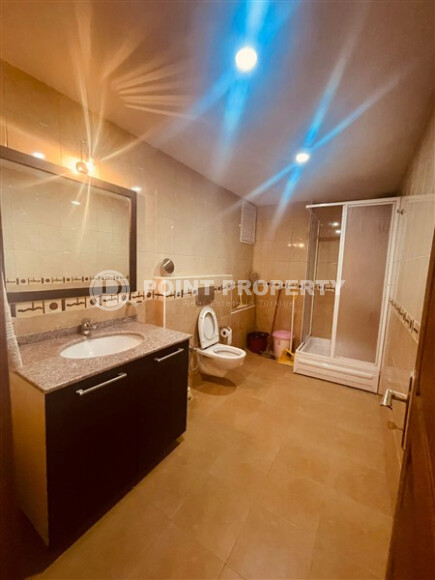 Просторная квартира с видом на море, 110 м², Тосмур-id-9039-фото-13