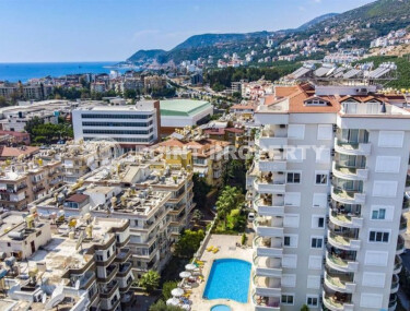 Просторная квартира 115 м² в центре Аланьи с видом на море и ВНЖ-id-9052-фото-1