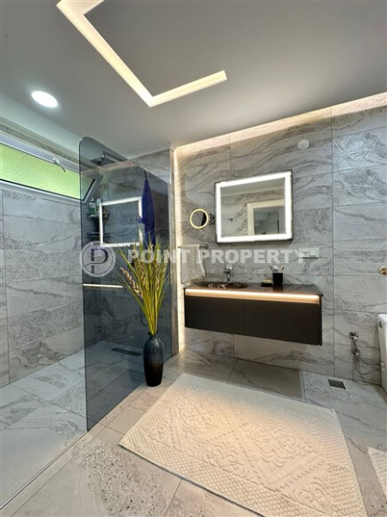 Триплекс - вилла 4+1 в шаговой доступности от моря в Кестеле-id-9055-фото-10