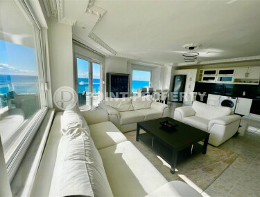 Светлая квартира 110 м² в Махмутларе с видом на море, в шаговой доступности от пляжа-id-9078-фото-4