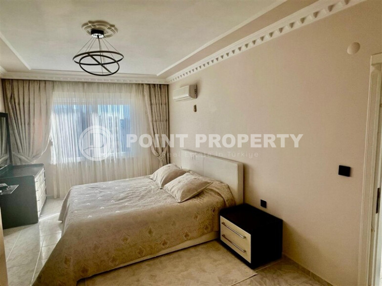 Светлая квартира 110 м² в Махмутларе с видом на море, в шаговой доступности от пляжа-id-9078-фото-9