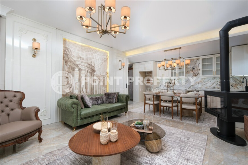 Стильная вилла 200 м² с видом на море в районе Каргыджак-id-9083-фото-5