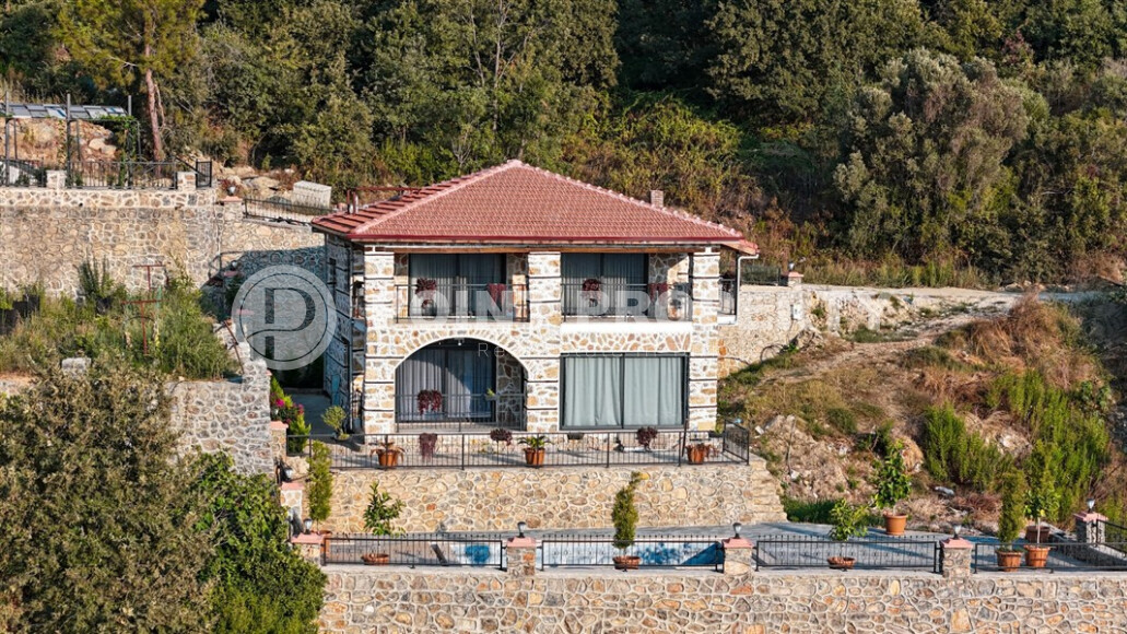 Стильная вилла 200 м² с видом на море в районе Каргыджак-id-9083-фото-13