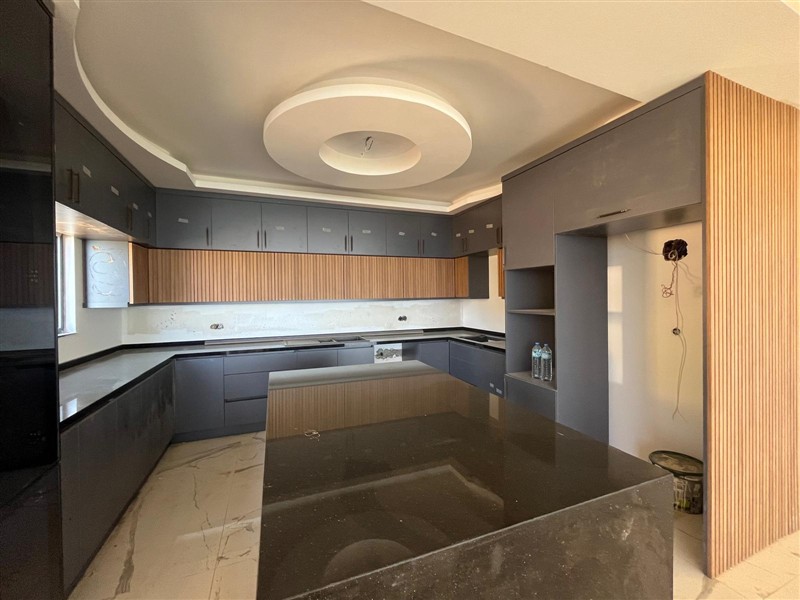 Duplex - 200 m² villa with stunning sea views in Gözükücüklu, Alanya-id-9089-photo-9