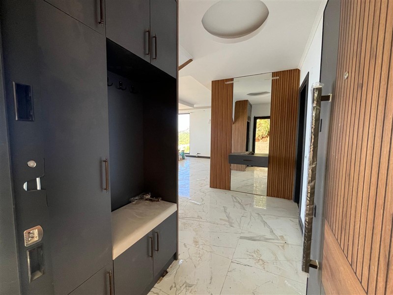 Duplex - 200 m² villa with stunning sea views in Gözükücüklu, Alanya-id-9089-photo-11