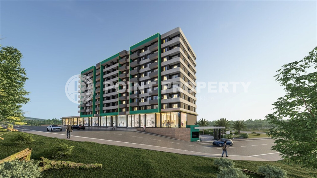 Новый проект от надежного застройщика - комплекс с комфортными квартирами 53 м² и 92 м² в Мерсине, в 550 метрах от моря-id-9100-фото-3