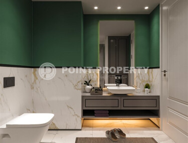 Новый проект от надежного застройщика - комплекс с комфортными квартирами 53 м² и 92 м² в Мерсине, в 550 метрах от моря-id-9100-фото-4